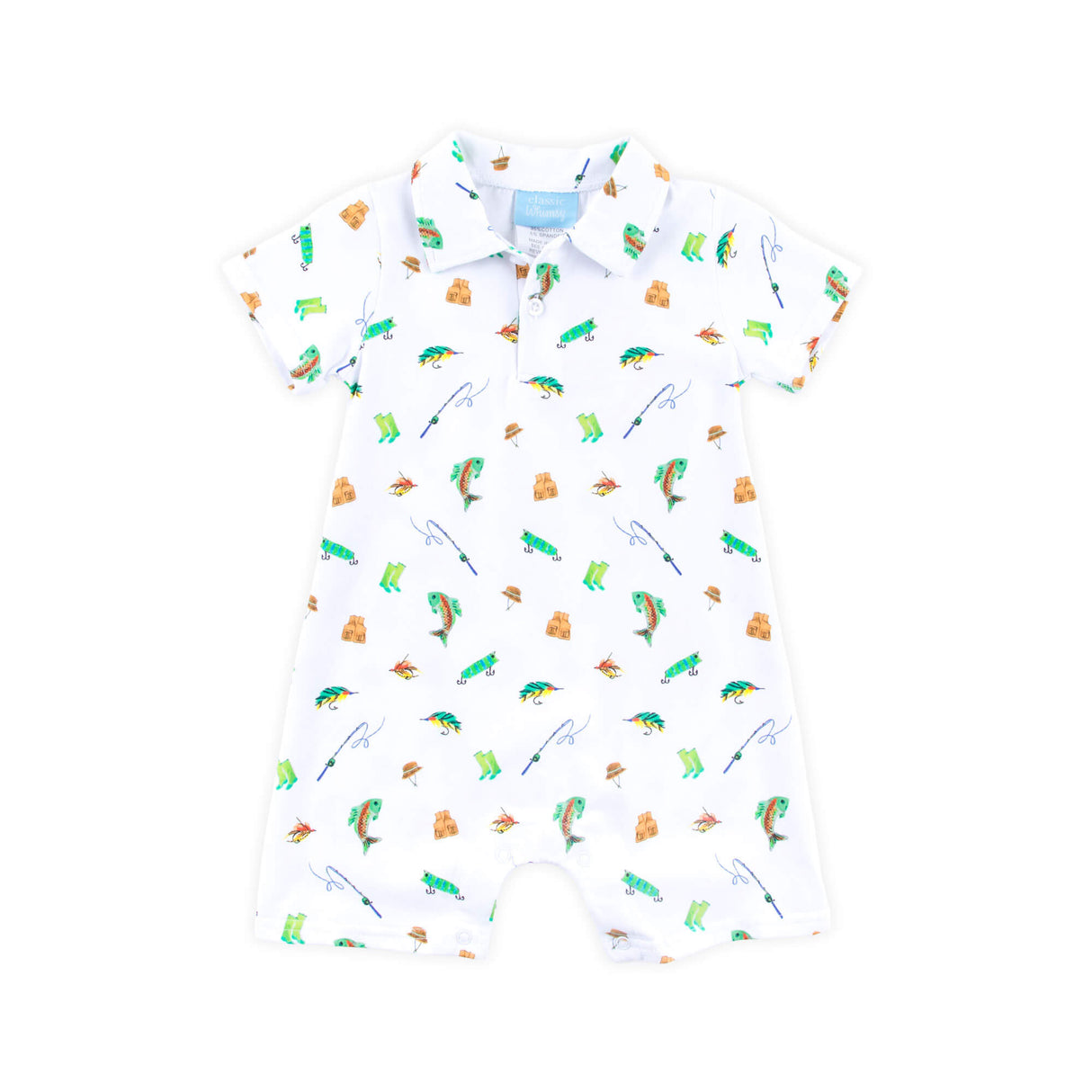 Catch of the Day Polo Romper