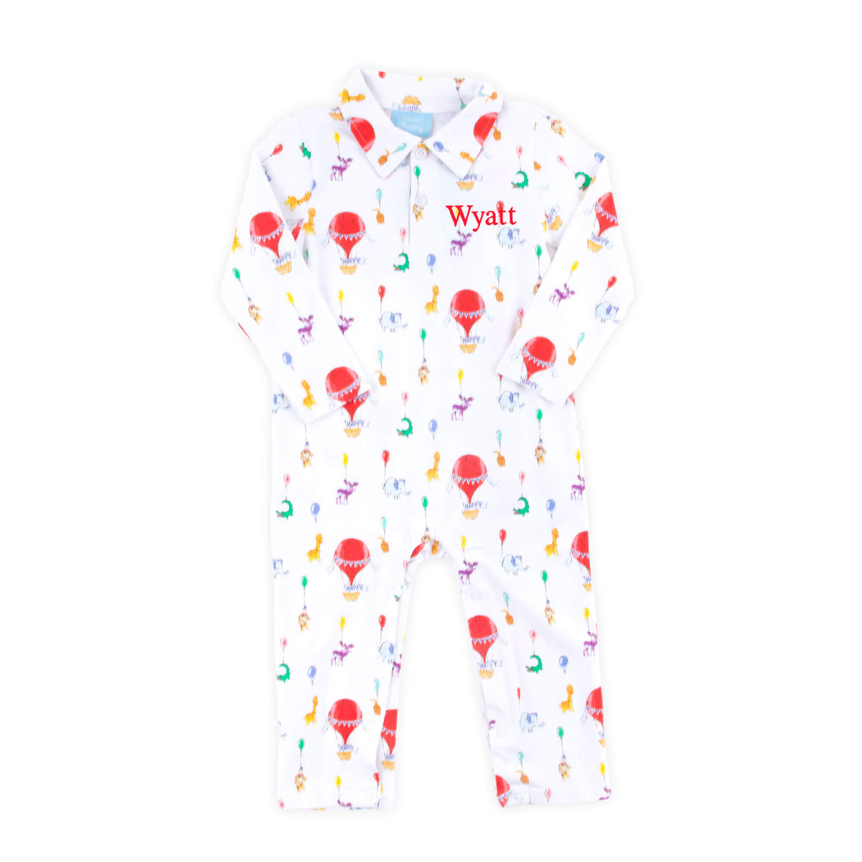 Birthday Balloon Polo Romper
