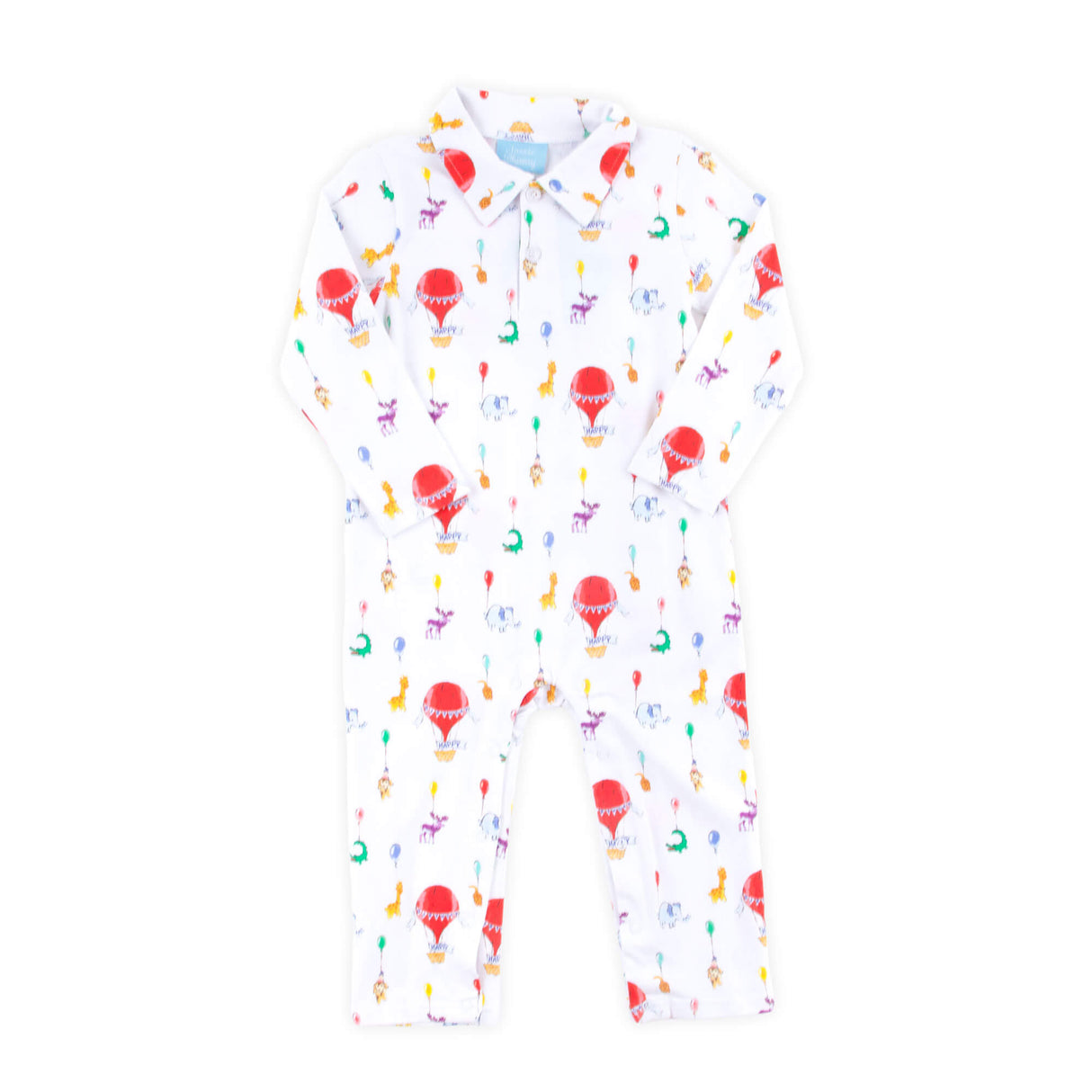 Birthday Balloon Polo Romper