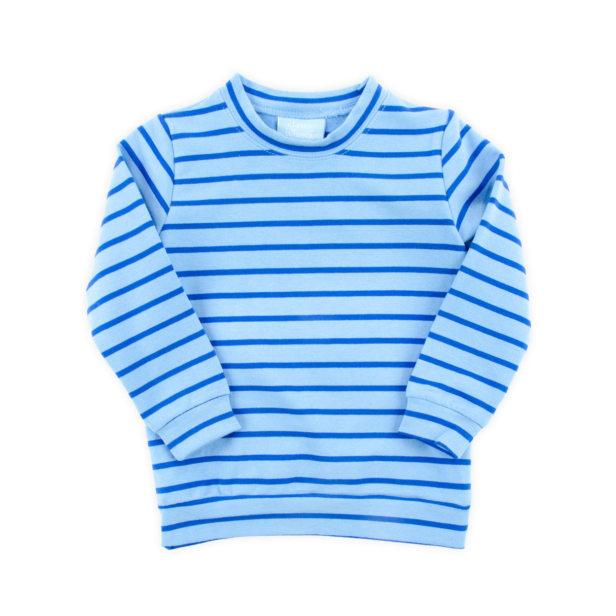 Blue Stripe Sweatshirt
