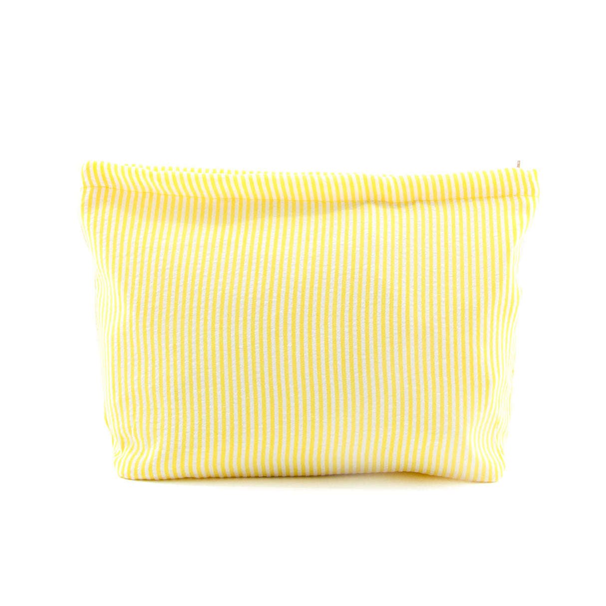 Stripe Seersucker Cosmetic Bag