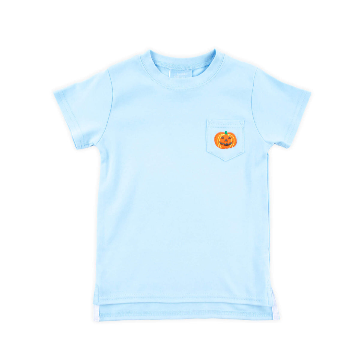 Jack O' Lantern Blue Short Sleeve Shirt