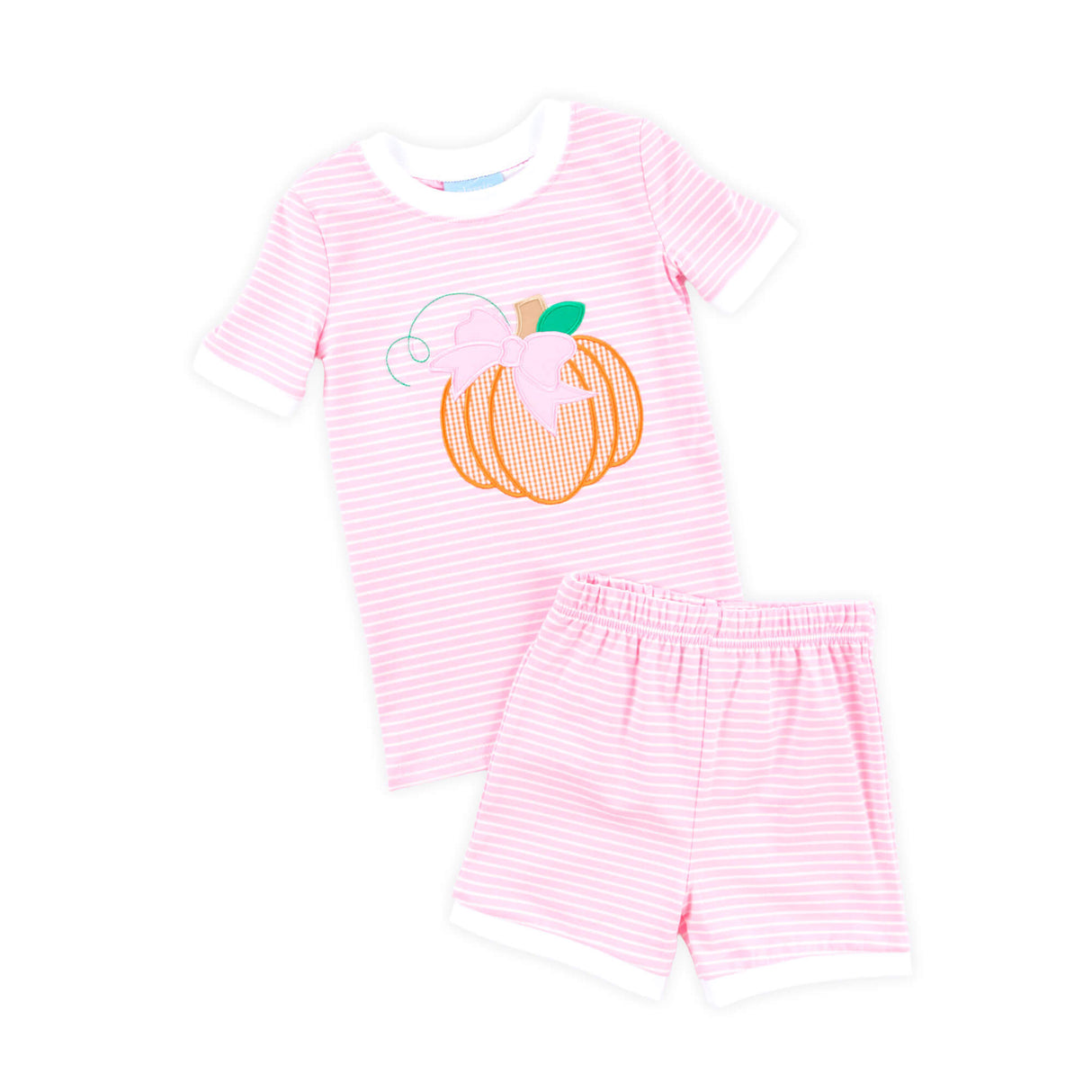 Sweet Pumpkin Pink Short Pajamas