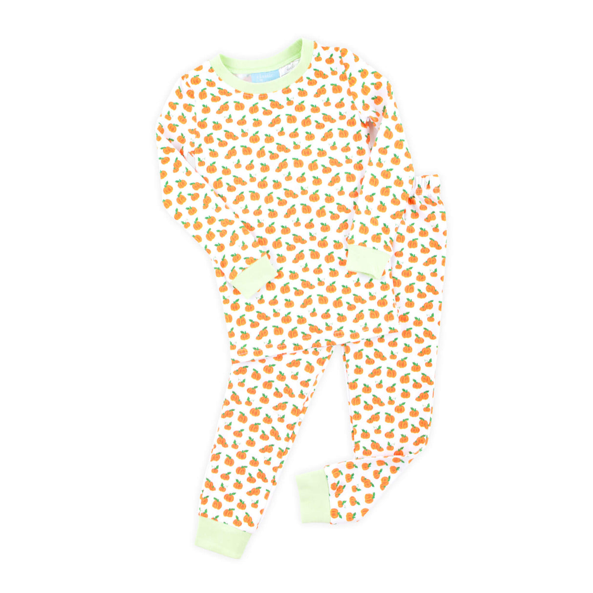 Pumpkin Patch Green Pajamas
