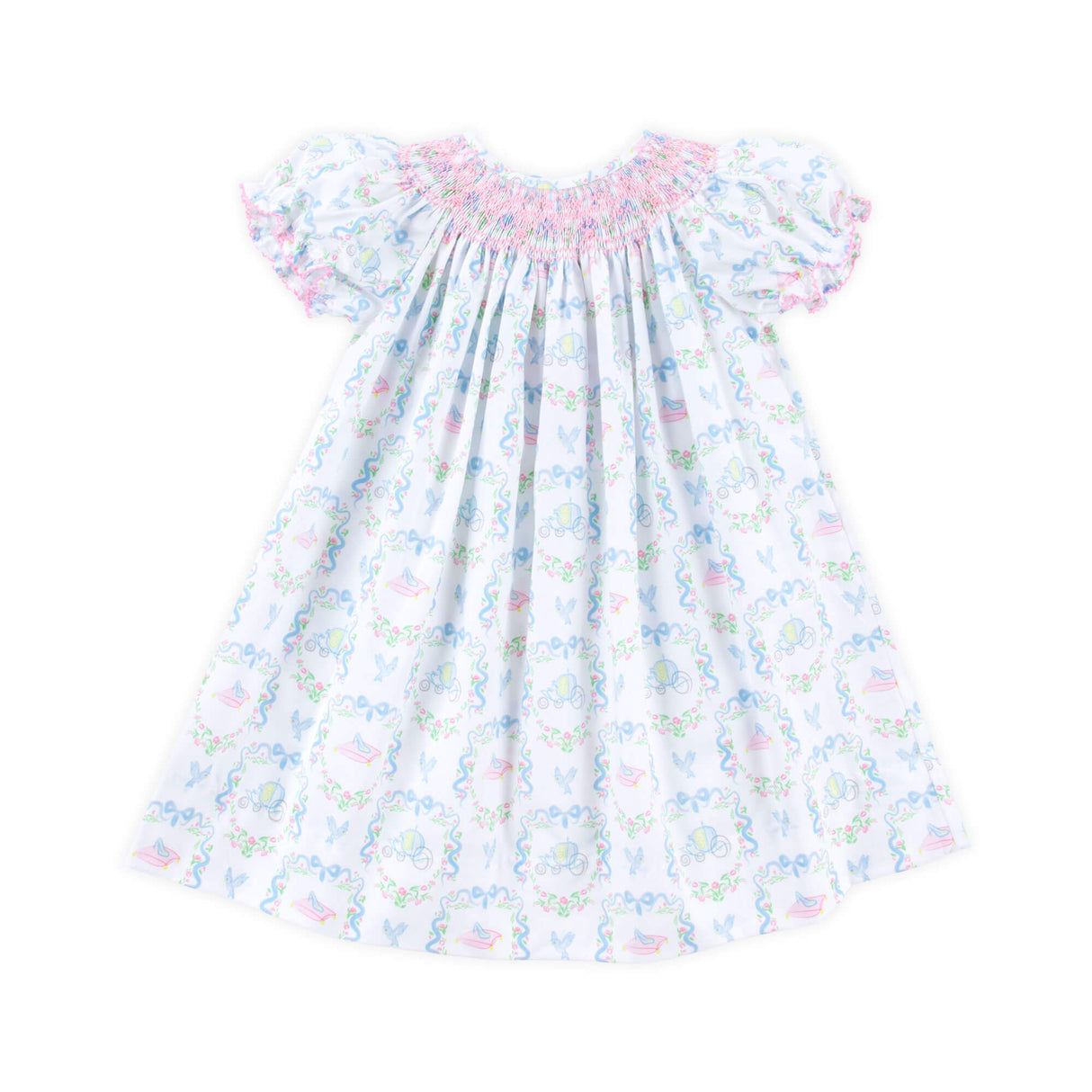 Enchanted Princess Smocked Bishop Dress