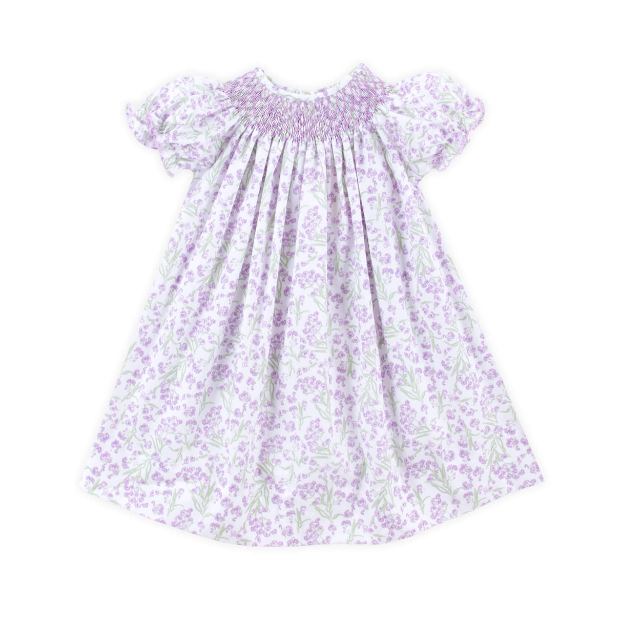 Petal Perfection Smocked Bishop Dress