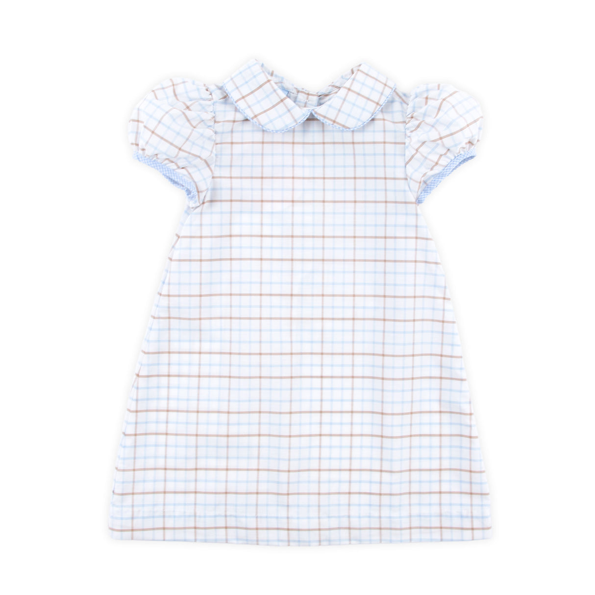 Blue Plaid Sally Dress