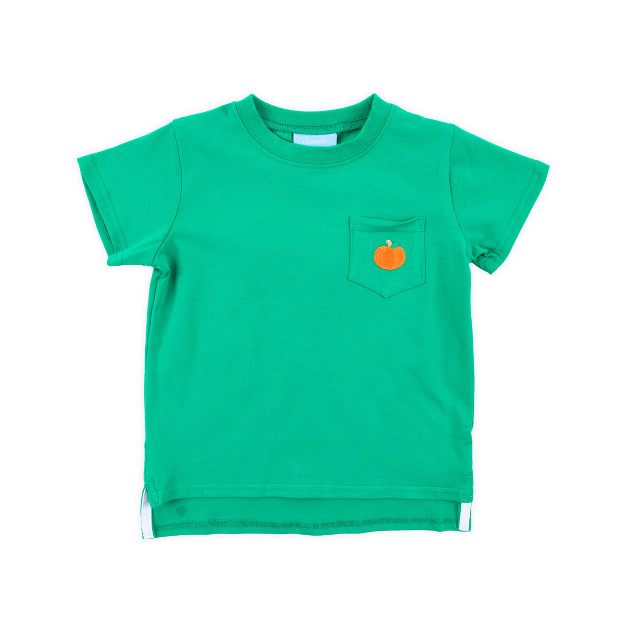 Pumpkin Green Short Sleeve Pocket Shirt