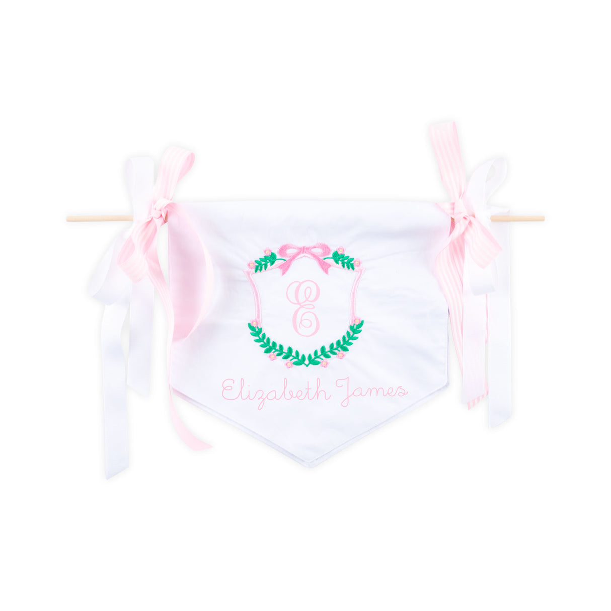 Pink Custom Baby Banner