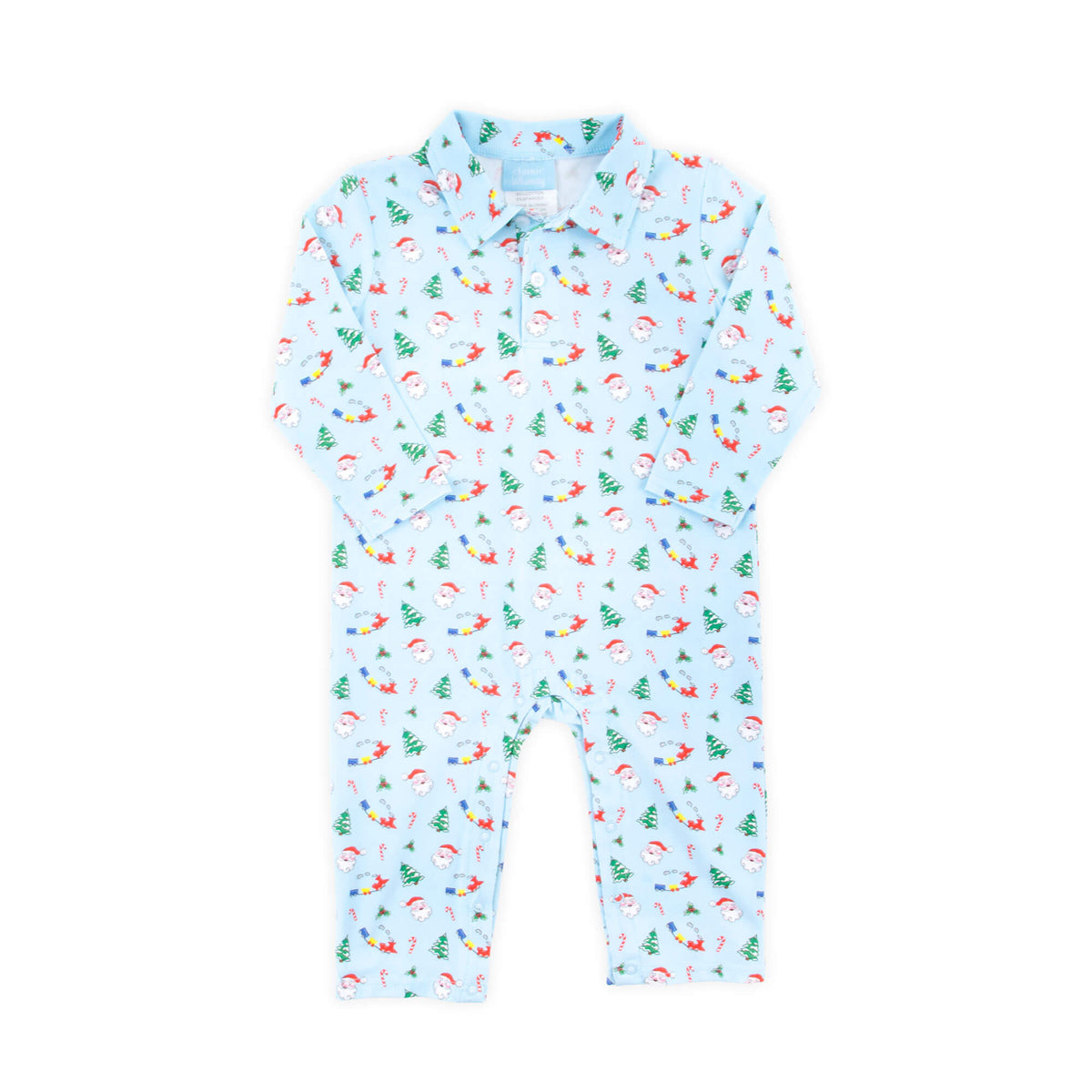 Magical Night Blue Polo Romper
