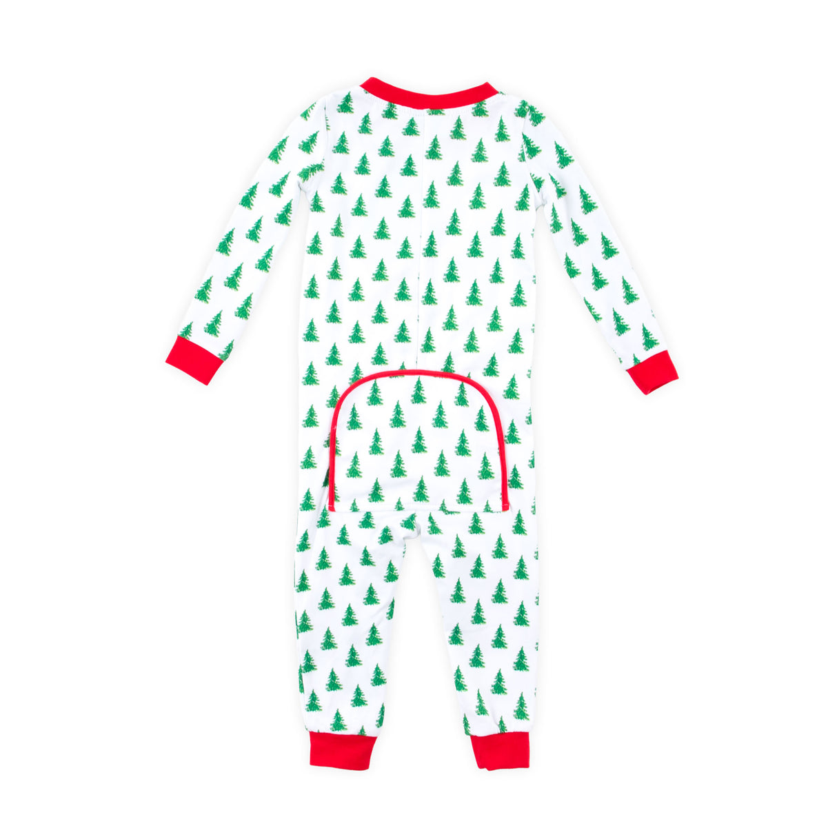Christmas Tree White Zip Sleeper