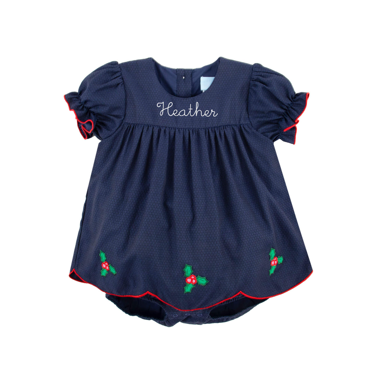 Holly Navy Bailey Skirt Bubble