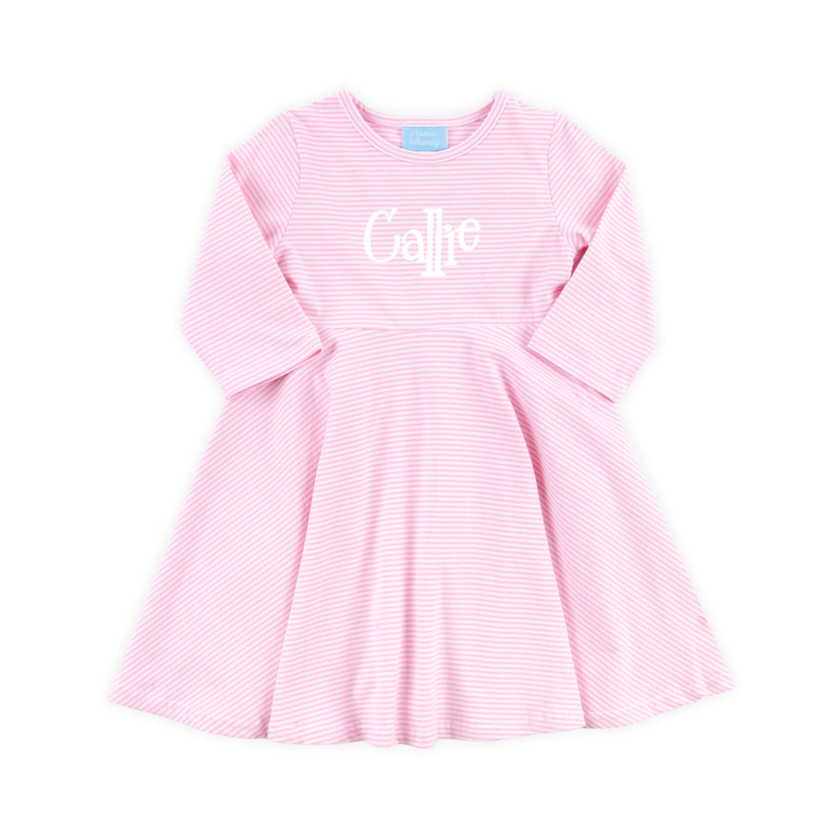 Pink Stripe Sophia Dress