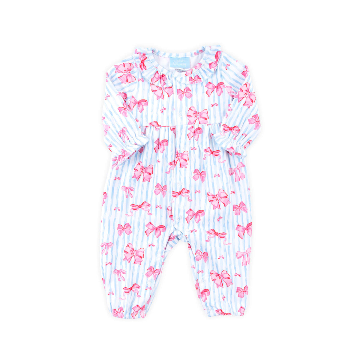 Bow Beauty Ruffle Sleeper