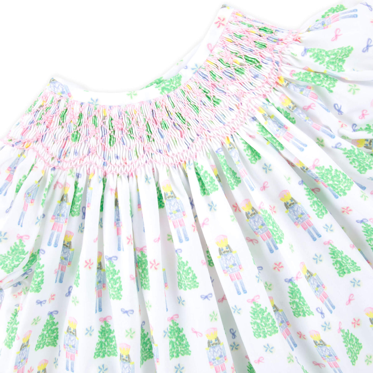 Sweet Nutcracker Smocked Bloomer Set