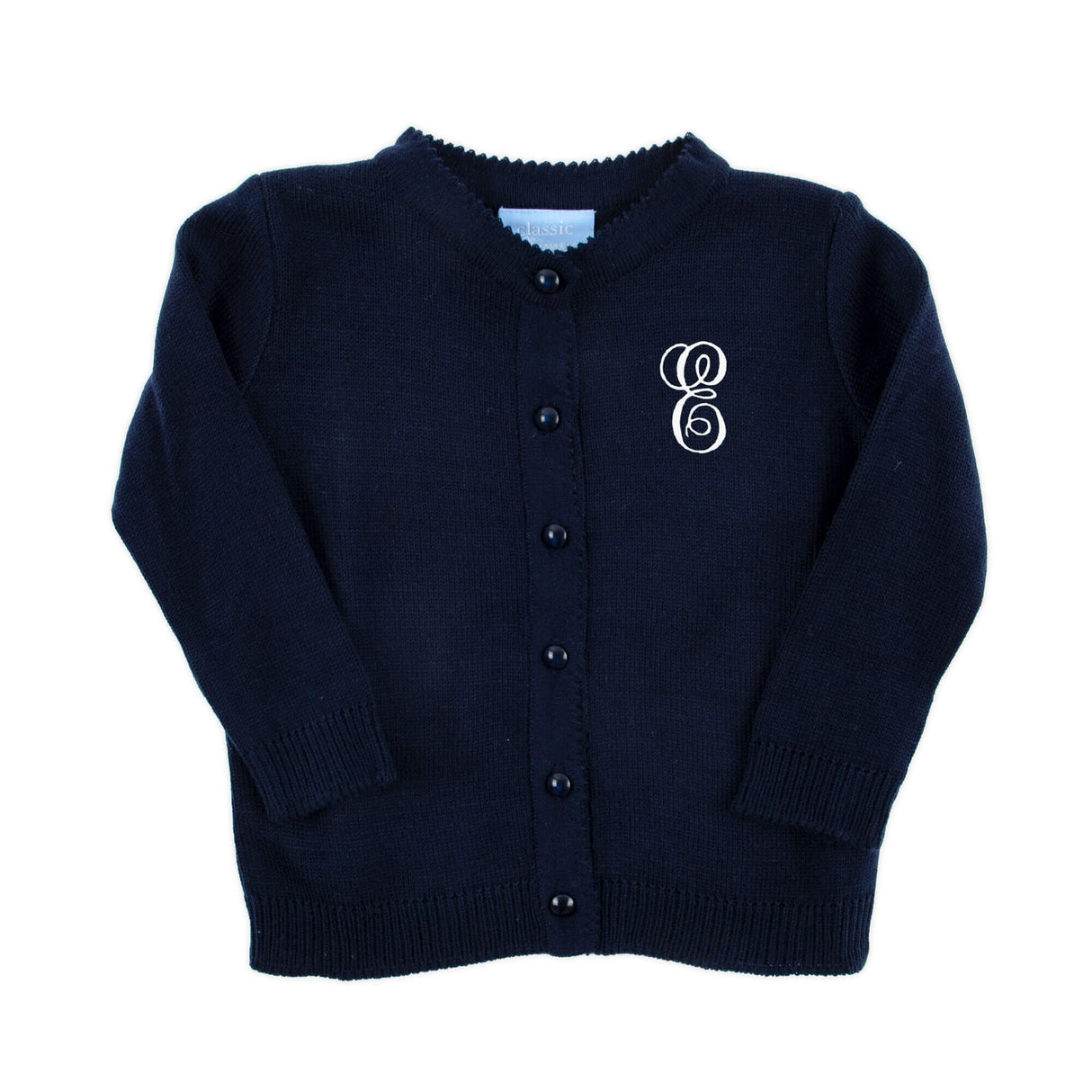 Button Up Sweater Navy