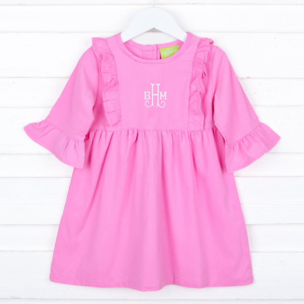 Pink Corduroy Olivia Dress