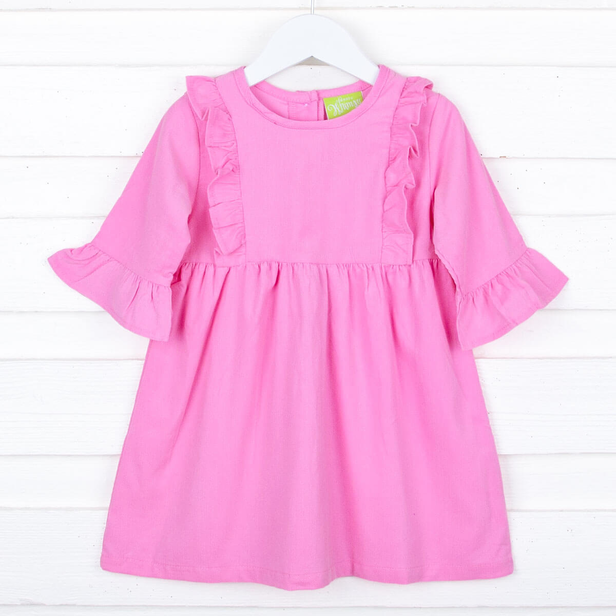 Pink Corduroy Olivia Dress