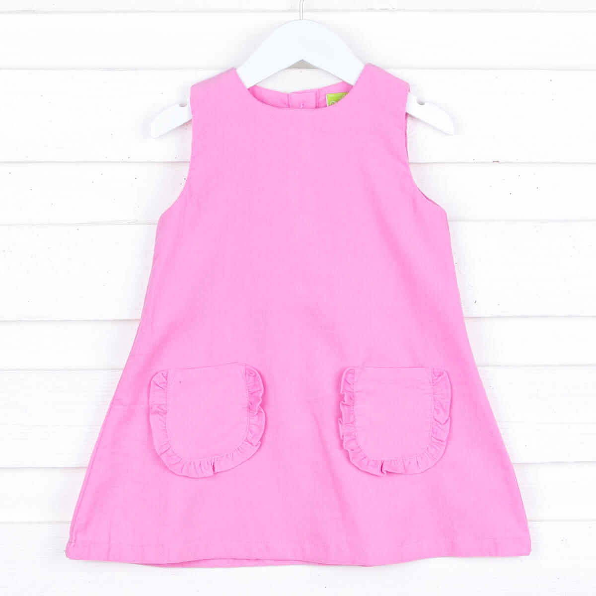Pink Corduroy Graycen Jumper Dress