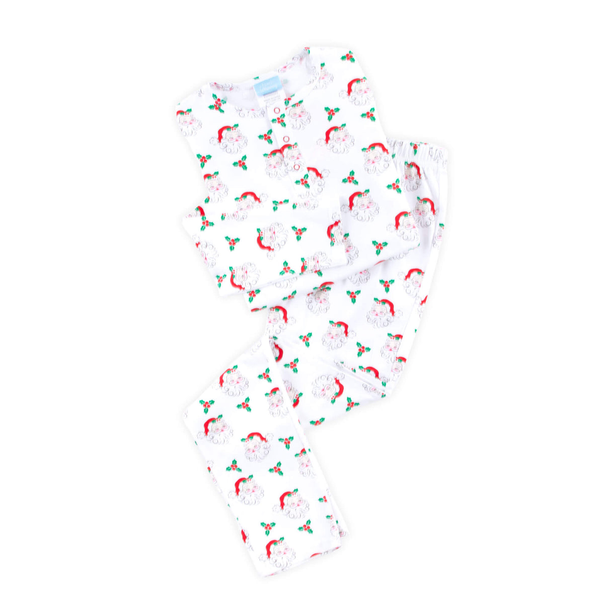Vintage Santa White Women's Pajamas