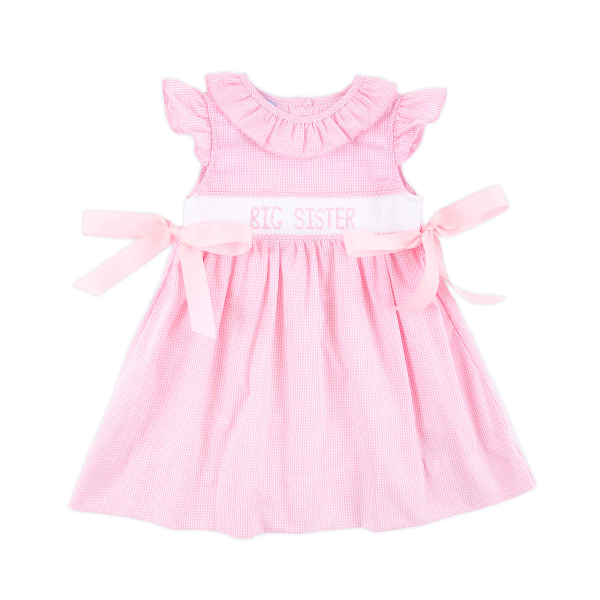 Big Sister Pink Ribbon Beverly Dress