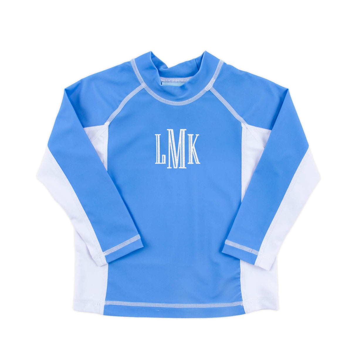 Watercolor Blue Rash Guard