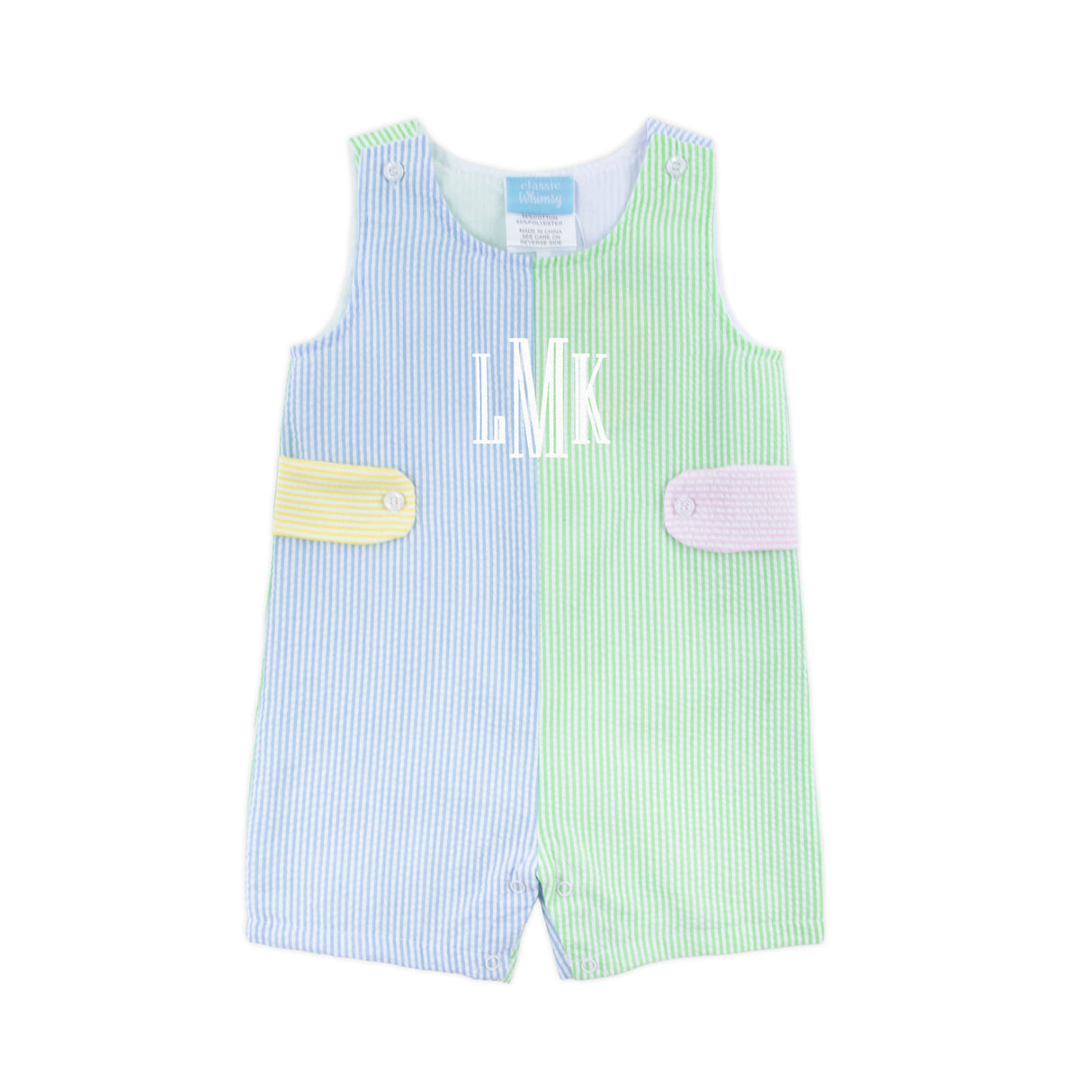 Multi Stripe Seersucker Jon Jon