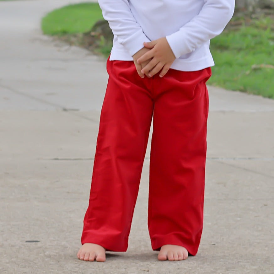 Red Corduroy Pants