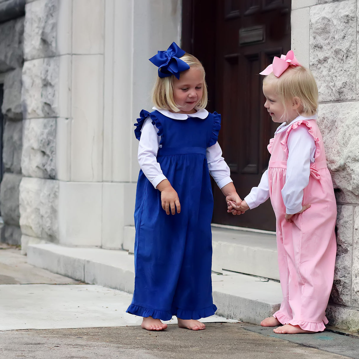 Girls Long Sleeve Undershirt White