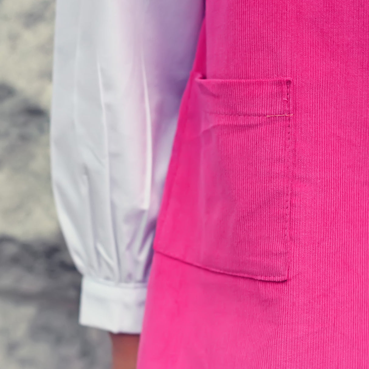 Girls Long Sleeve Undershirt White