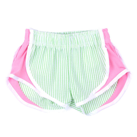 Girls Gingham Active Shorts