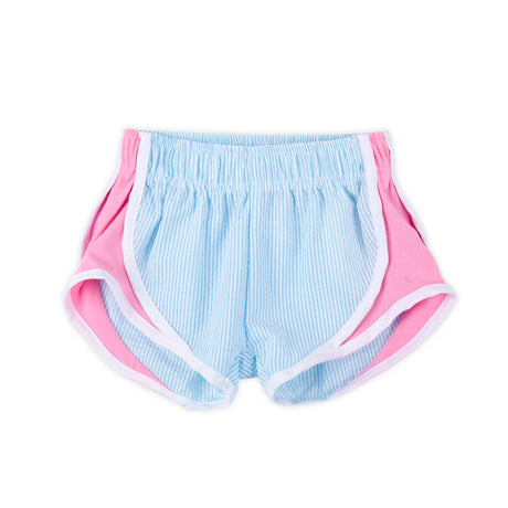 Girls Gingham Active Shorts