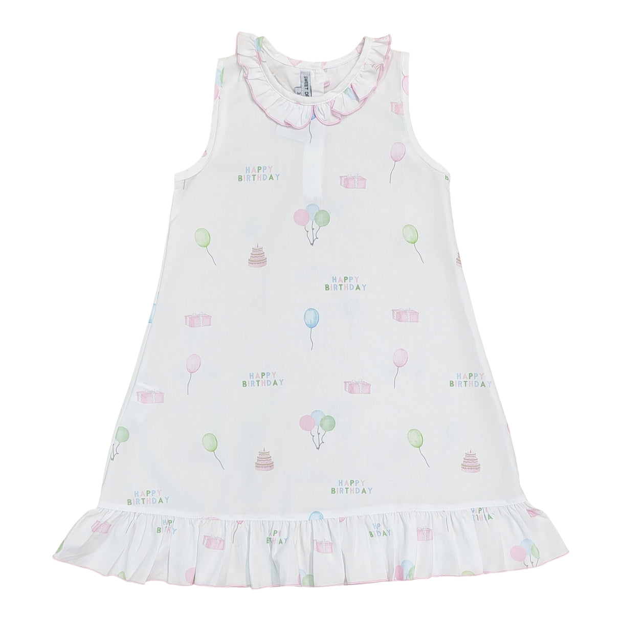 Happy Birthday Pink Nightgown