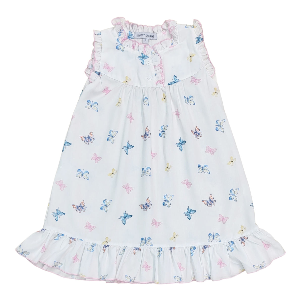 Butterfly Print Nightgown