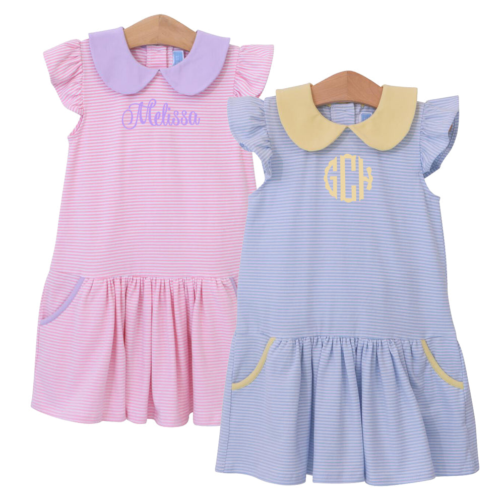 Genevieve Stripe Knit Dress