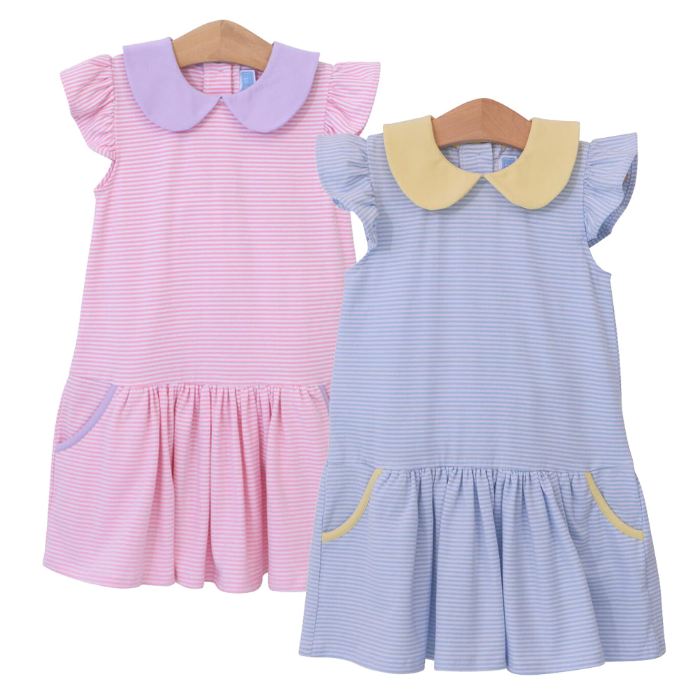 Genevieve Stripe Knit Dress