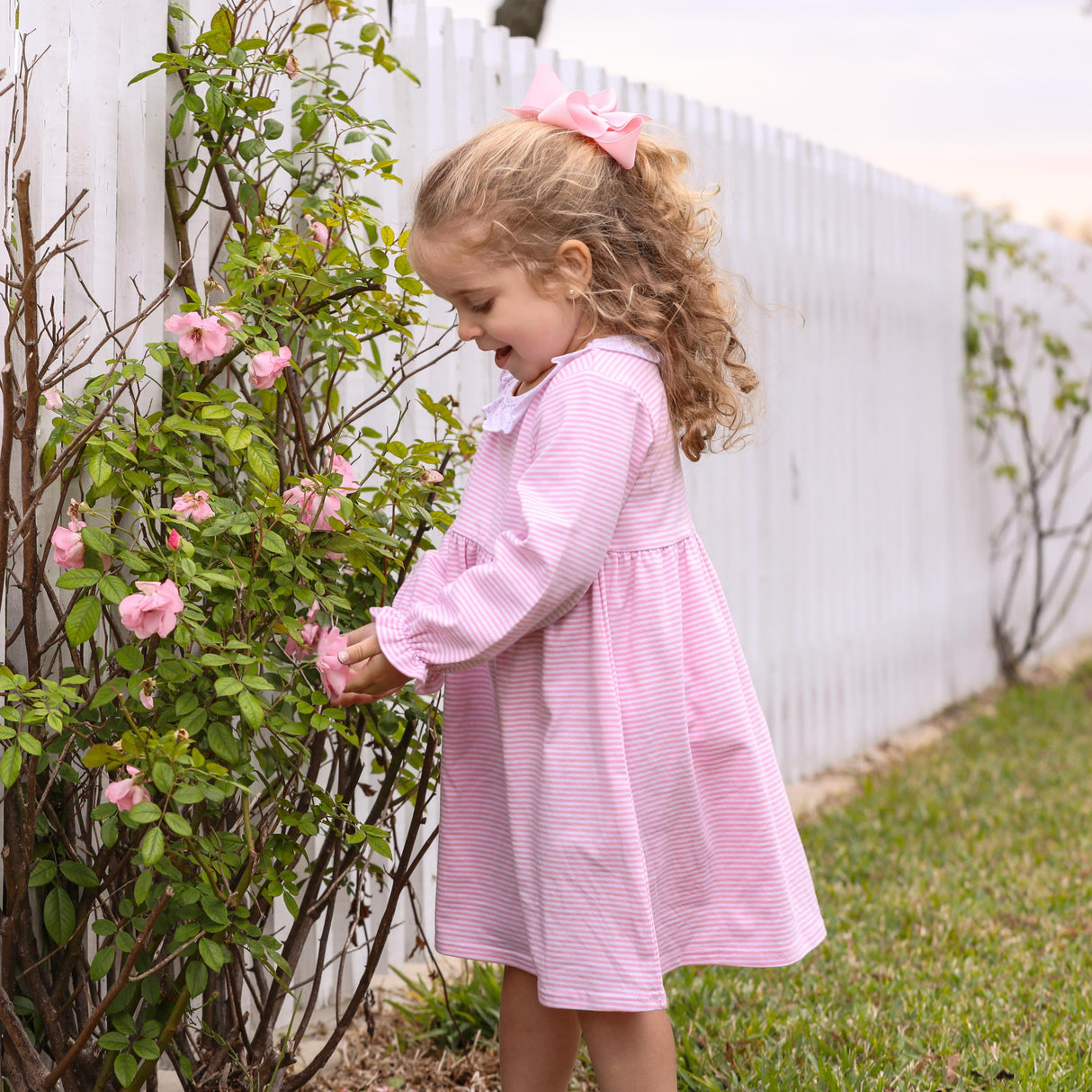 Georgia Stripe Knit Dress