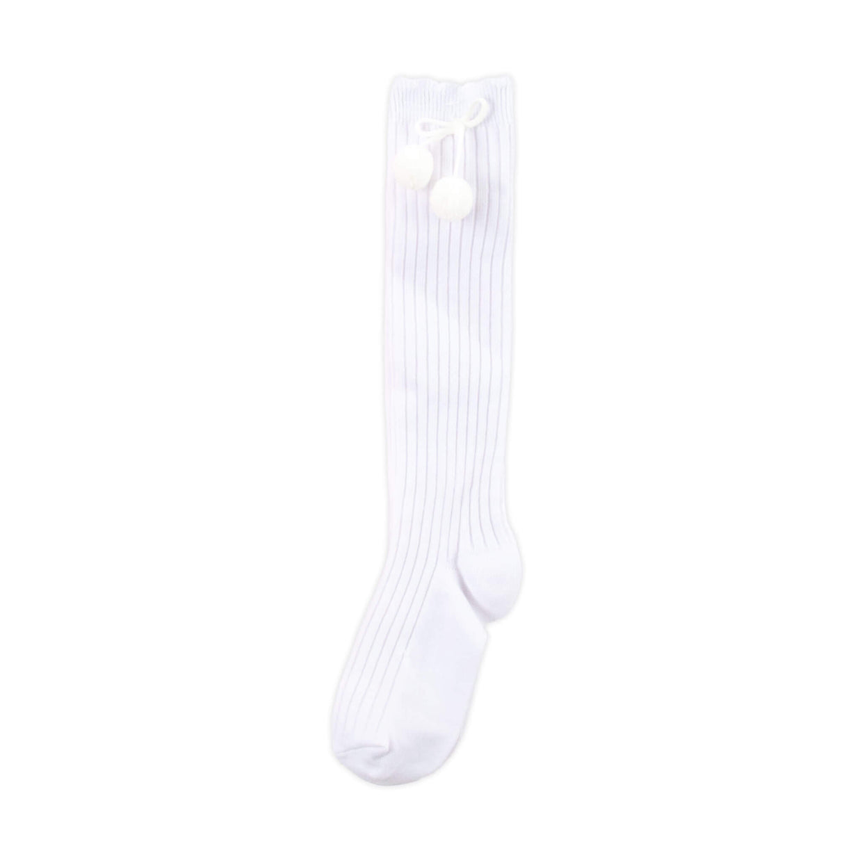Pom Pom High Knee Socks