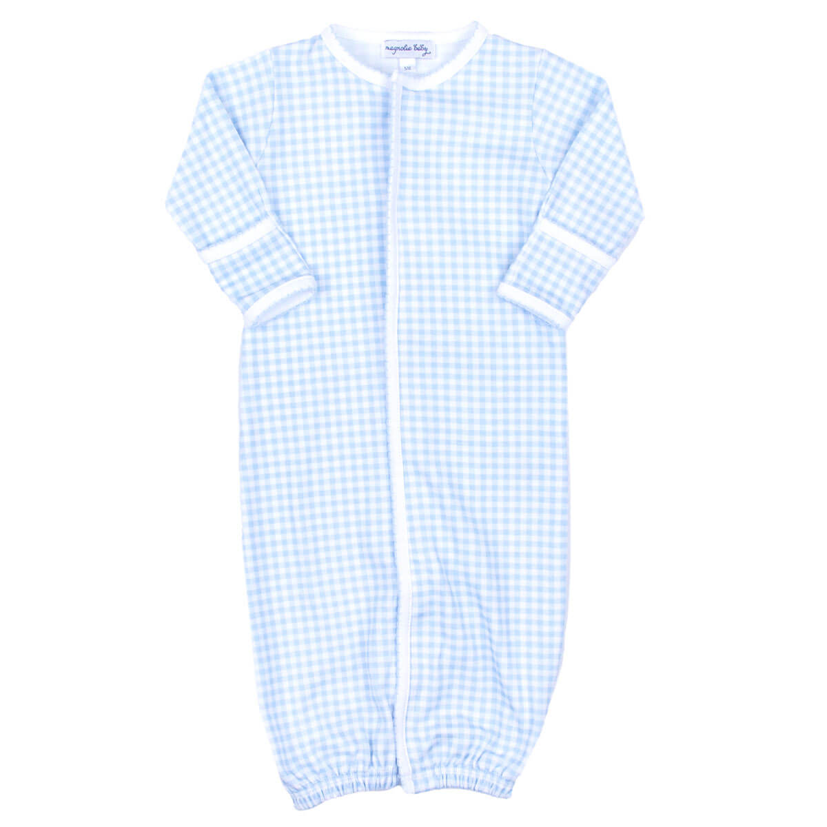 Mini Checks Knit Converter Gown