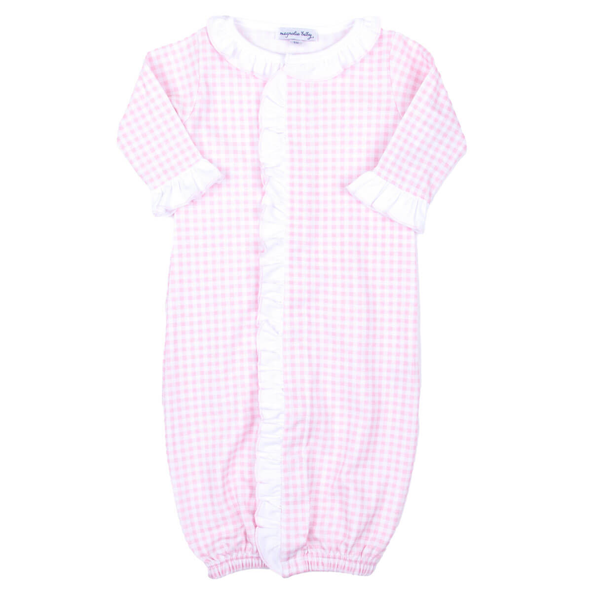 Mini Checks Knit Converter Gown