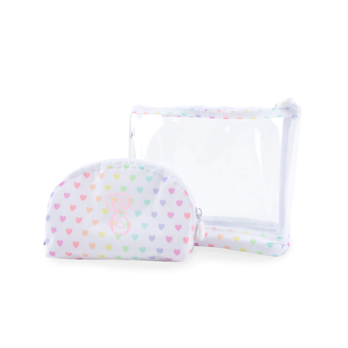 Glossy Wipeable Two-Piece Travel Jet-Set