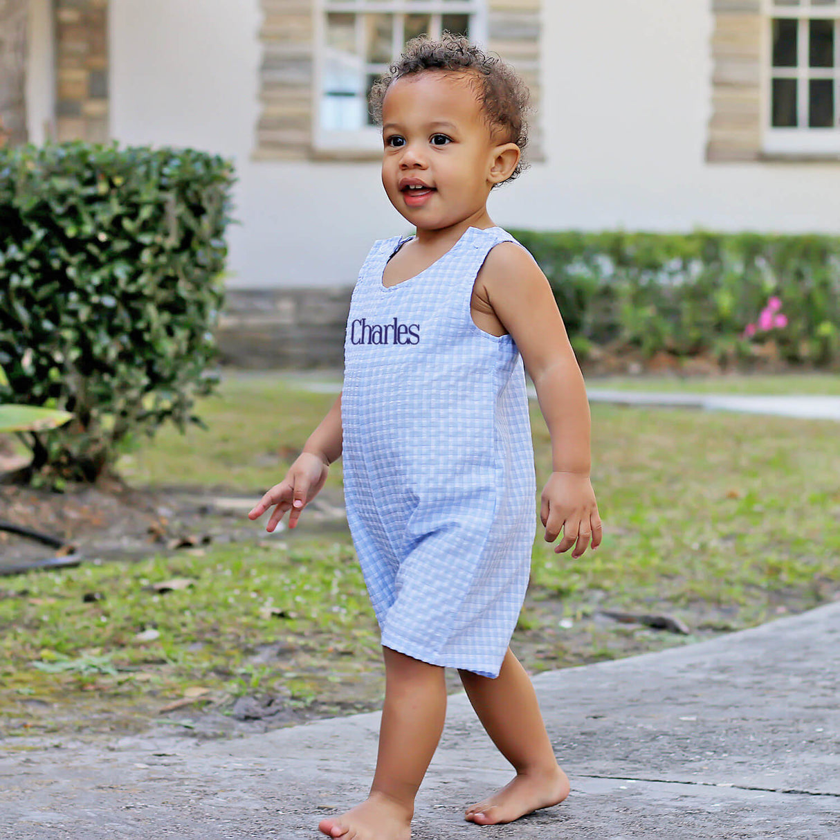 Hilton Head Plaid Blue Jon Jon