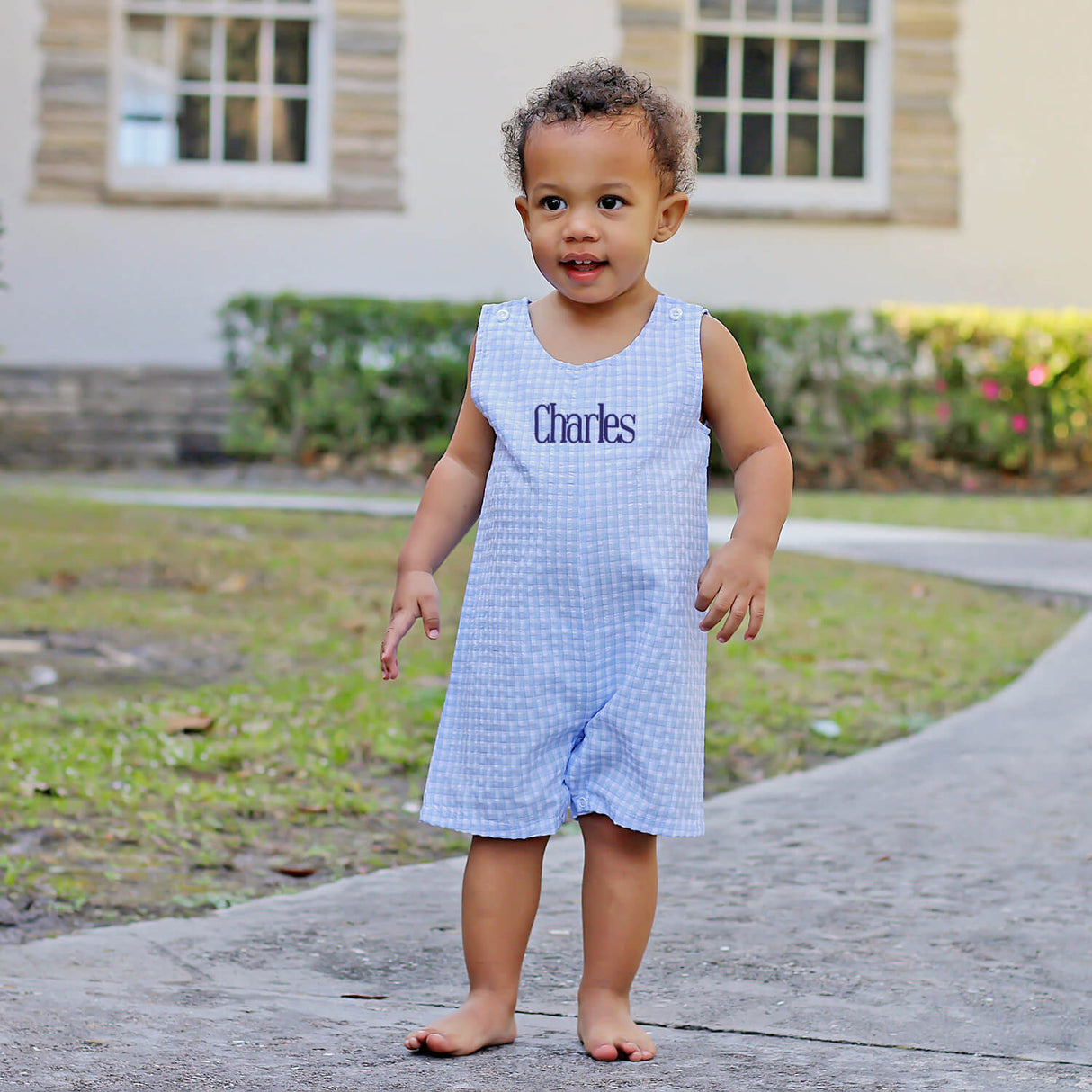 Hilton Head Plaid Blue Jon Jon