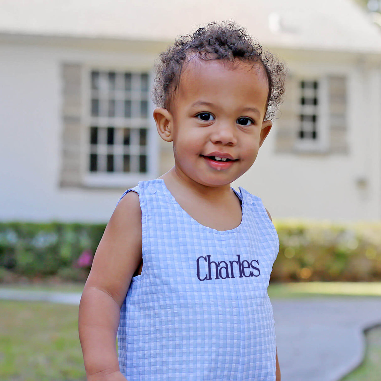 Hilton Head Plaid Blue Jon Jon