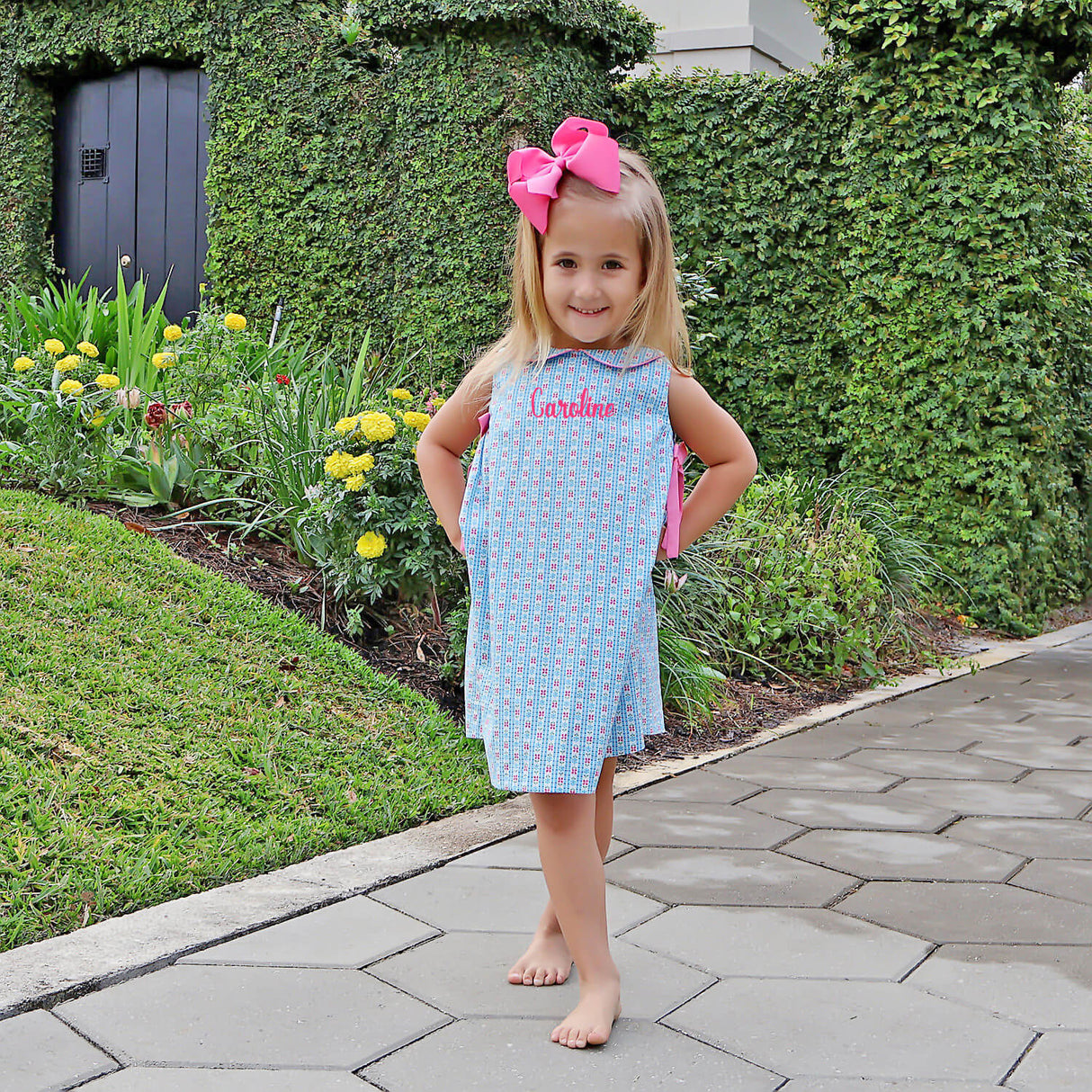 Floral Turquoise Grace Dress