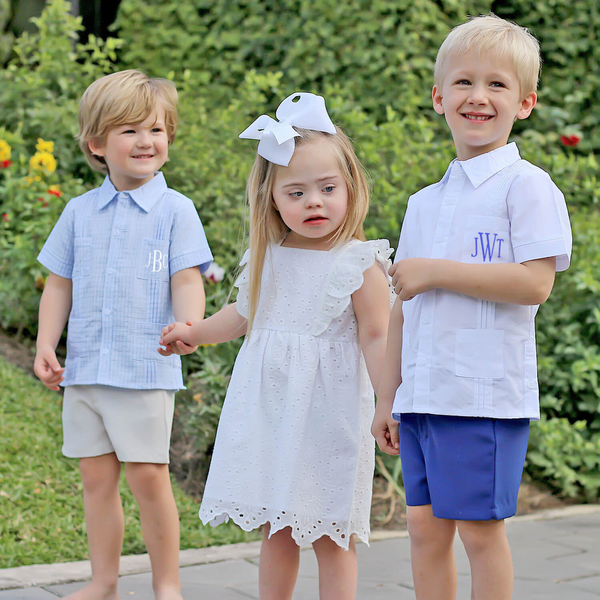 Solid White Guayabera Shirt