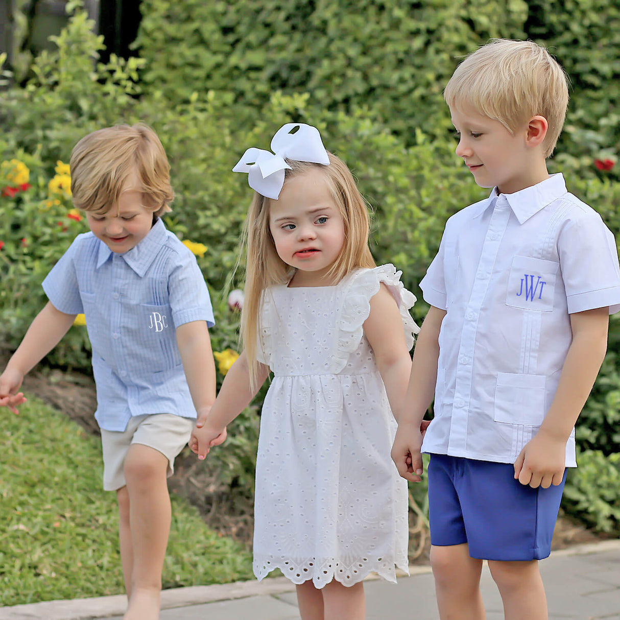 White Eyelet Dress