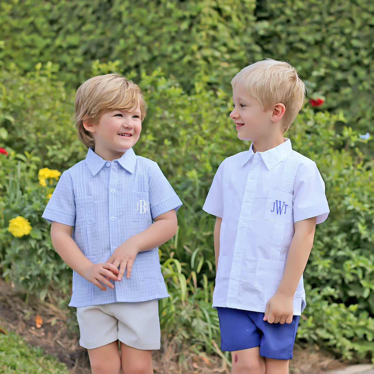 Solid White Guayabera Shirt
