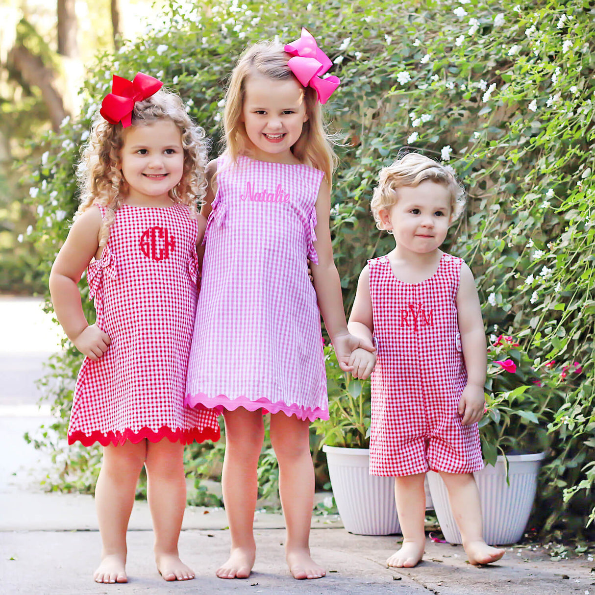 Pink Gingham Eleanor Dress