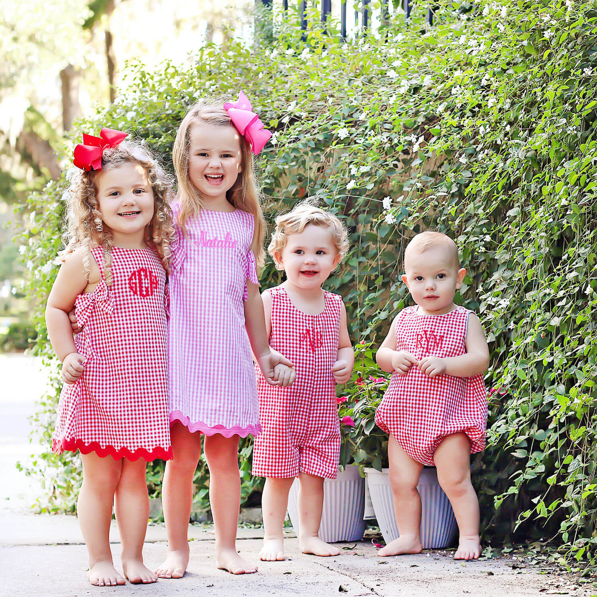 Red Check Sun Bubble